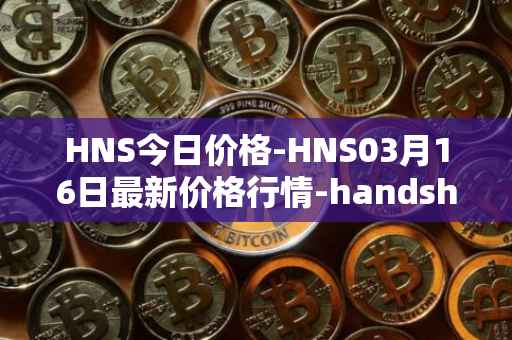 HNS今日价格-HNS03月16日最新价格行情-handshake最新走势消息