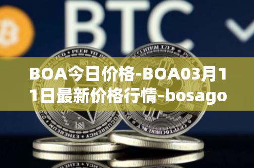 BOA今日价格-BOA03月11日最新价格行情-bosagora最新走势消息