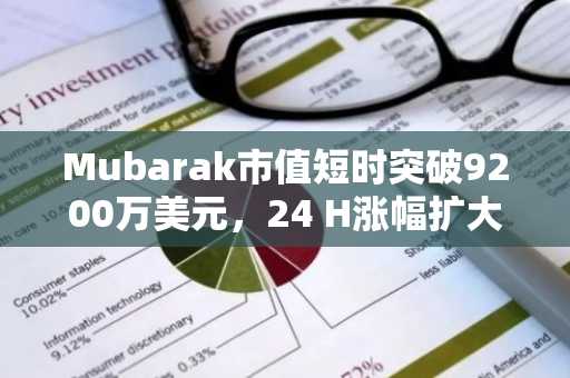 Mubarak市值短时突破9200万美元，24 H涨幅扩大至85.8%