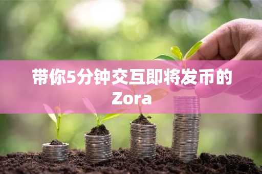 带你5分钟交互即将发币的Zora