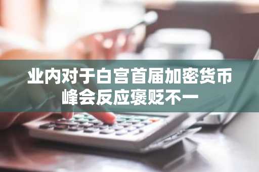 业内对于白宫首届加密货币峰会反应褒贬不一