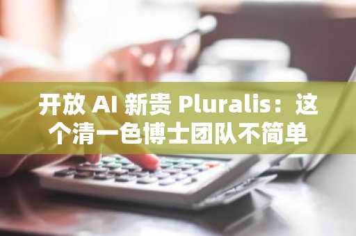 开放 AI 新贵 Pluralis：这个清一色博士团队不简单