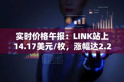 实时价格午报：LINK站上14.17美元/枚，涨幅达2.24%