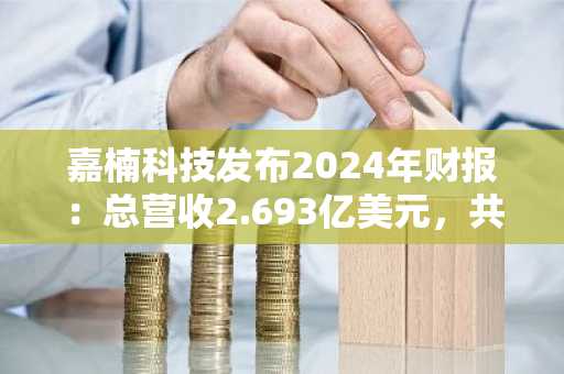 嘉楠科技发布2024年财报：总营收2.693亿美元，共持有1371.9枚比特币