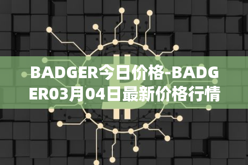 BADGER今日价格-BADGER03月04日最新价格行情-badger-dao最新走势消息