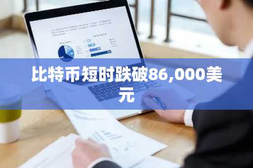 比特币短时跌破86,000美元