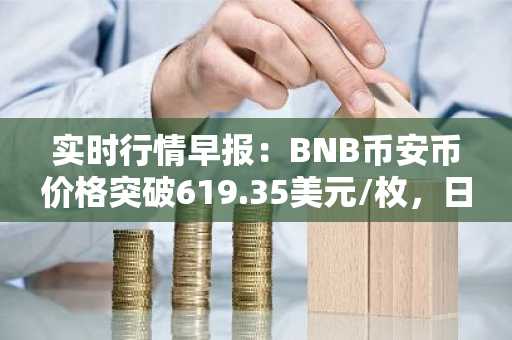实时行情早报：BNB币安币价格突破619.35美元/枚，日内涨1.00%
