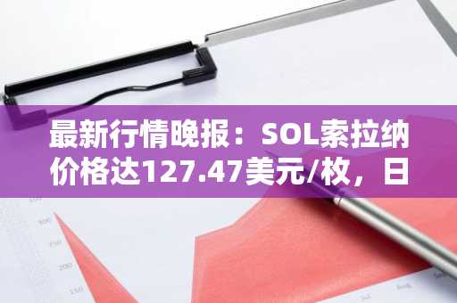 最新行情晚报：SOL索拉纳价格达127.47美元/枚，日内跌幅-2.02%