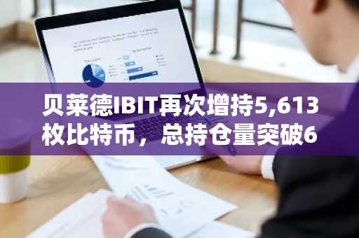 贝莱德IBIT再次增持5,613枚比特币，总持仓量突破62万枚