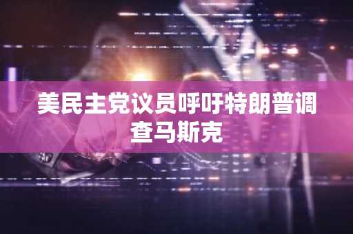 美民主党议员呼吁特朗普调查马斯克